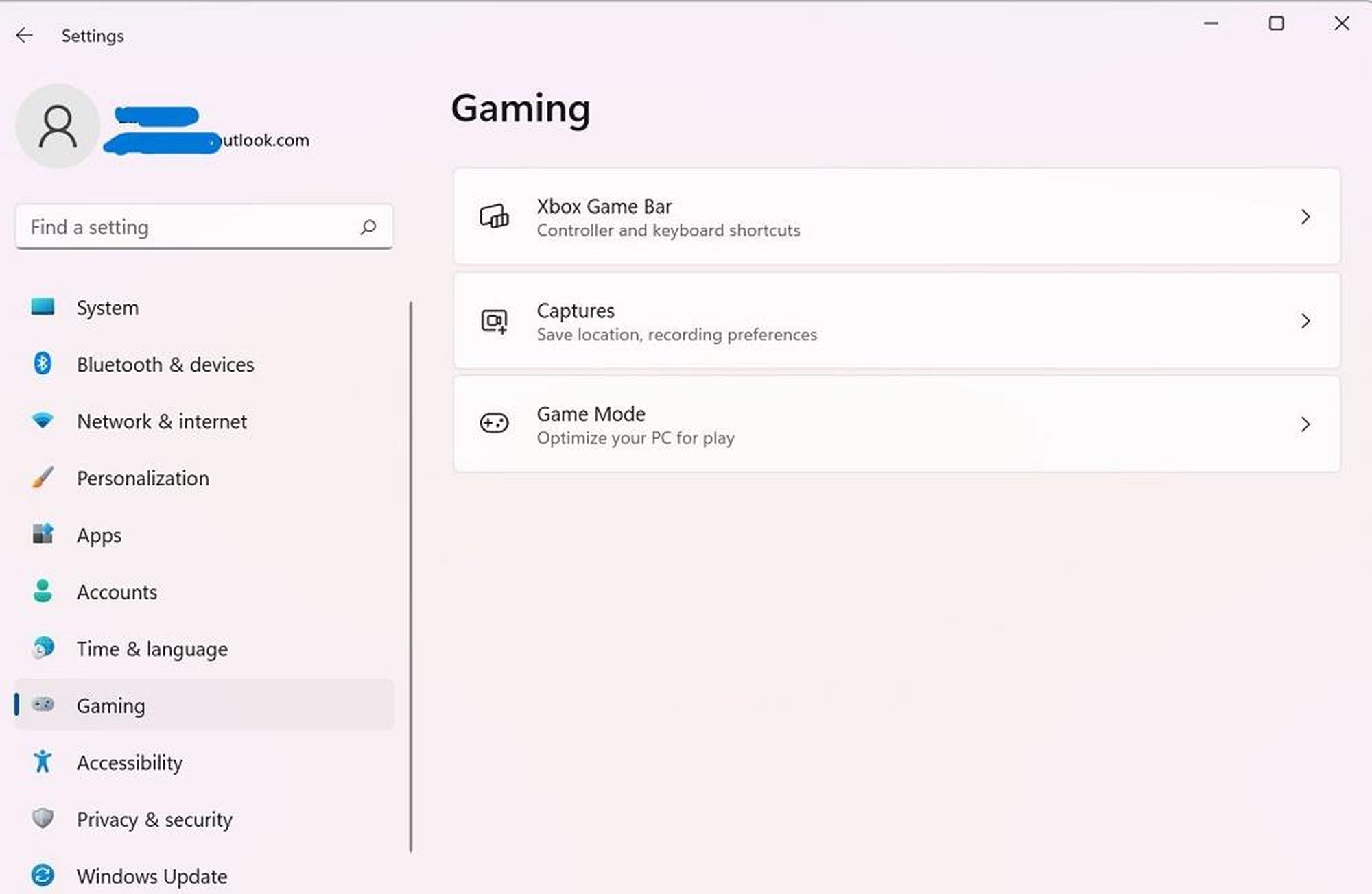 rubhabha go-to-settings-gaming